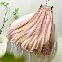 Spring Chinese Antique Casual Elegant Fairy Style Tulle Hanfu Wide Leg Pants Fairy Pants Chiffon Pants Women's Plus Size main image 4
