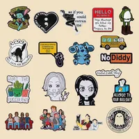Creative Badge Suit Series English Pin Accessories All-match Personality Combination Multi-style Metal Brooch main image 3