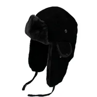 Lei Feng Hat Men's Winter Velvet Thick Cotton Hat Women's Cycling Ear Protectors Warm Northeast Train Head Hat Foreign Trade main image 4