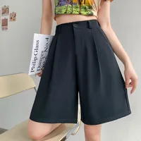 Trade Suit Shorts Women's Summer New High Waist Loose Slimming Wide Leg Casual Shorts main image 3