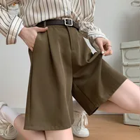 Trade Suit Shorts Women's Summer New High Waist Loose Slimming Wide Leg Casual Shorts main image 1