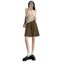 Trade Suit Shorts Women's Summer New High Waist Loose Slimming Wide Leg Casual Shorts main image 5