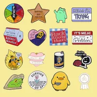 Creative Customer Exclusive Link 16 Suit Clothing Accessories Series Brooch Collar Pin Metal Badge main image 4