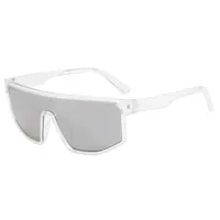Large Frame Sports Cycling Glasses Windproof Women's And Men's  Mountaineering  Sunglasses  Cycling Colorful Sunglasses sku image 8