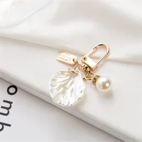 Metal Keychain Wholesale Cute Shell Key Pendant Wholesale Ins Bag Pendant Creative Small Gifts main image 4