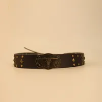 Cowboy Hat Hat With Decorative Ethnic Style Hat Straw Hat Hot Hat Belt main image 4