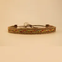Cowboy Hat Hat With Decorative Ethnic Style Hat Straw Hat Hot Hat Belt sku image 21