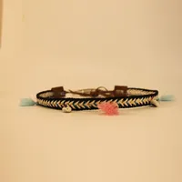 Cowboy Hat Hat With Decorative Ethnic Style Hat Straw Hat Hot Hat Belt sku image 52