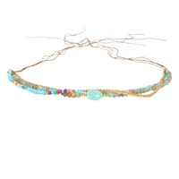 Cowboy Hat Hat With Decorative Ethnic Style Hat Straw Hat Hot Hat Belt sku image 37