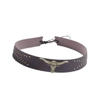 Cowboy Hat Hat With Decorative Ethnic Style Hat Straw Hat Hot Hat Belt sku image 56