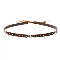 Cowboy Hat Hat With Decorative Ethnic Style Hat Straw Hat Hot Hat Belt sku image 33