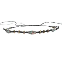 Cowboy Hat Hat With Decorative Ethnic Style Hat Straw Hat Hot Hat Belt sku image 80