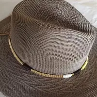 Cowboy Hat Hat With Decorative Ethnic Style Hat Straw Hat Hot Hat Belt sku image 24