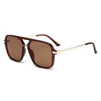 3583 Double Beam Plastic Metal Classic Sunglasses Sunglasses  E-commerce Foreign Trade  UV400 Fashion sku image 3