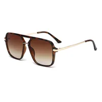 3583 Double Beam Plastic Metal Classic Sunglasses Sunglasses  E-commerce Foreign Trade  UV400 Fashion sku image 6