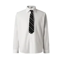 Jiayiku Men's Wear  Spring New Style Retro Campus Style JK Niche Tie Shirt Long Sleeve Ins Fashionable And Handsome main image 2