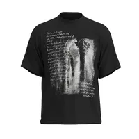 Jiayiku Men's Clothing  Summer American Street Hip Hop Fashion Brand Tee Culture Shirt Diablo Printed T-shirt Short Sleeve sku image 5