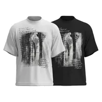 Jiayiku Men's Clothing  Summer American Street Hip Hop Fashion Brand Tee Culture Shirt Diablo Printed T-shirt Short Sleeve main image 5