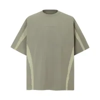 Jiayiku Men's  Summer American Retro Trendy Brand Washed Tee T-shirt Motorcycle Stitching Short-sleeved T-shirt For Men main image 2