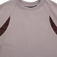 Jiayiku Men's  Summer New Niche Personality Python Pattern Stitching T-shirt Men's Short-sleeved Trendy Men's High-end Sense main image 3