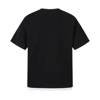 Jiayiku Men's  Summer New Niche Personalized Half Open Collar Simple All-match T-shirt Men's Short-sleeved Base Shirt main image 4