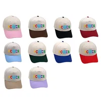 POWER Trucker Cap Popular Color Letters GD Color Matching Baseball Cap Embroidery Men And Women Vintage Hat main image 2