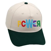 POWER Trucker Cap Popular Color Letters GD Color Matching Baseball Cap Embroidery Men And Women Vintage Hat sku image 9