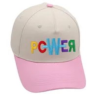 POWER Trucker Cap Popular Color Letters GD Color Matching Baseball Cap Embroidery Men And Women Vintage Hat sku image 10