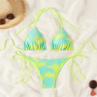 New   Lace-up Swimwear Women's Fashion Sexual Beach Bikini Spa Swimwear Bikini main image 3