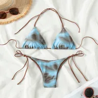 New   Lace-up Swimwear Women's Fashion Sexual Beach Bikini Spa Swimwear Bikini sku image 4