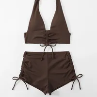 New Fashion  Bikini  Special For Split Swimsuit Pit Strip Swimsuit Women Bikini main image 3