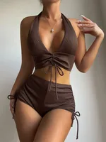 New Fashion  Bikini  Special For Split Swimsuit Pit Strip Swimsuit Women Bikini sku image 3
