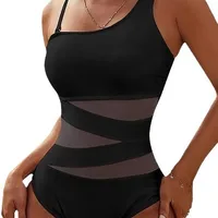 New Style Swimsuit Female Sexy Beautiful Back Printed Bikini Blouse Two-Piece Set Foreign Trade Bikini main image 5