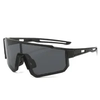 New Men's And Women's Outdoor Riding Sunglasses Conjoined Bicycle Windshield Glasses  Sports Square Sunglasses main image 4