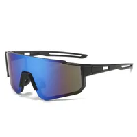 New Men's And Women's Outdoor Riding Sunglasses Conjoined Bicycle Windshield Glasses  Sports Square Sunglasses main image 5