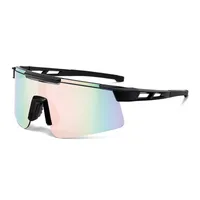 New Anti-ultraviolet Bicycle Sunglasses Outdoor Sports Riding Glasses Colorful Fashion Sunglasses Wholesale sku image 6
