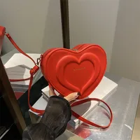 Fashion Heart-Shaped Small Bag  Autumn New Stylish Indented Crossbody Bag Ins Niche Design Shoulder Small Bag main image 2