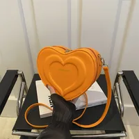 Fashion Heart-Shaped Small Bag  Autumn New Stylish Indented Crossbody Bag Ins Niche Design Shoulder Small Bag main image 4