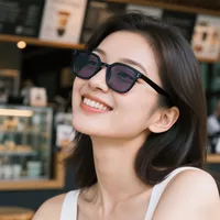 Fashion Sunglasses Men's New High-definition Anti-ultraviolet Strong Light Driving Special Sunglasses Women's Face Small Decorative Glasses main image 1