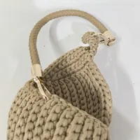 New Hand Woven Candy Color Fashion Simple Conch Shell Hand Woven Bag main image 4