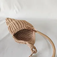 New Hand Woven Candy Color Fashion Simple Conch Shell Hand Woven Bag main image 5