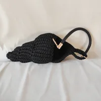 New Hand Woven Candy Color Fashion Simple Conch Shell Hand Woven Bag main image 2