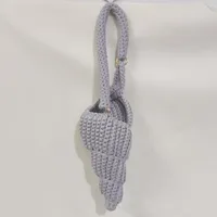New Hand Woven Candy Color Fashion Simple Conch Shell Hand Woven Bag sku image 5