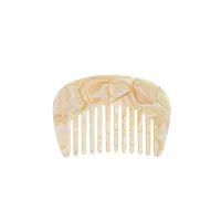 New Acetic Acid Comb Acetic Acid Plate Marble Pattern Anti-static  Comb Portable Fashion Hairdressing main image 5