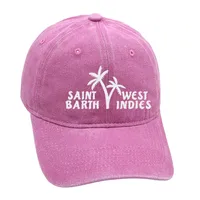 Bad Bunny Baseball Cap Coconut Tree Island Embroidery Washed Dad Hat Men's Retro Old Sun Hat sku image 5