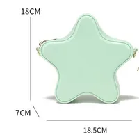 Spring And Summer New Jelly Bag Five-pointed Star Mini Bag Women's Crossbody Shoulder Chain Bag Lipstick Bag Large main image 5