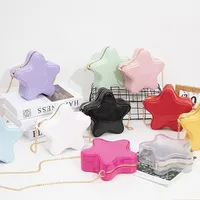 Spring And Summer New Jelly Bag Five-pointed Star Mini Bag Women's Crossbody Shoulder Chain Bag Lipstick Bag Large main image 1