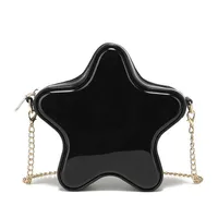 Spring And Summer New Jelly Bag Five-pointed Star Mini Bag Women's Crossbody Shoulder Chain Bag Lipstick Bag Large sku image 2