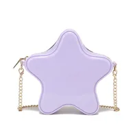 Spring And Summer New Jelly Bag Five-pointed Star Mini Bag Women's Crossbody Shoulder Chain Bag Lipstick Bag Large sku image 3