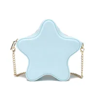 Spring And Summer New Jelly Bag Five-pointed Star Mini Bag Women's Crossbody Shoulder Chain Bag Lipstick Bag Large sku image 7